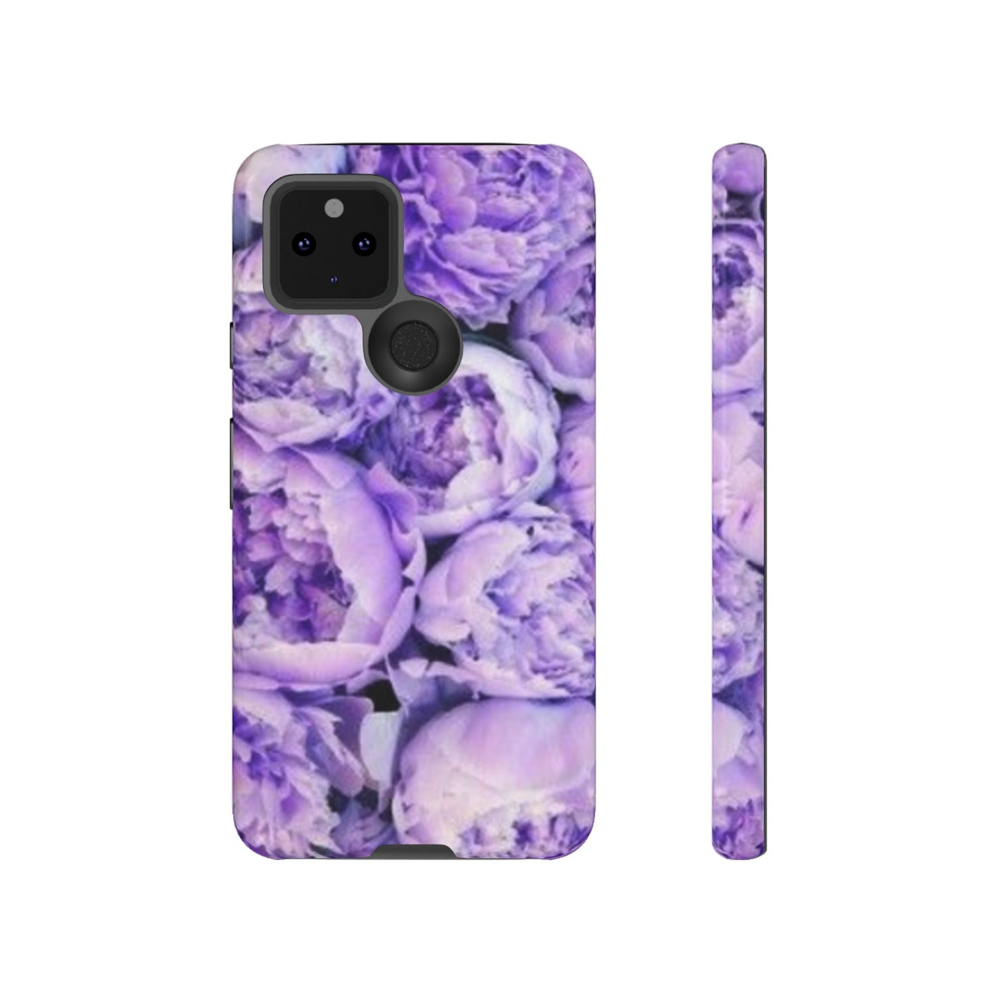 Purple Peony Tough Phone Case