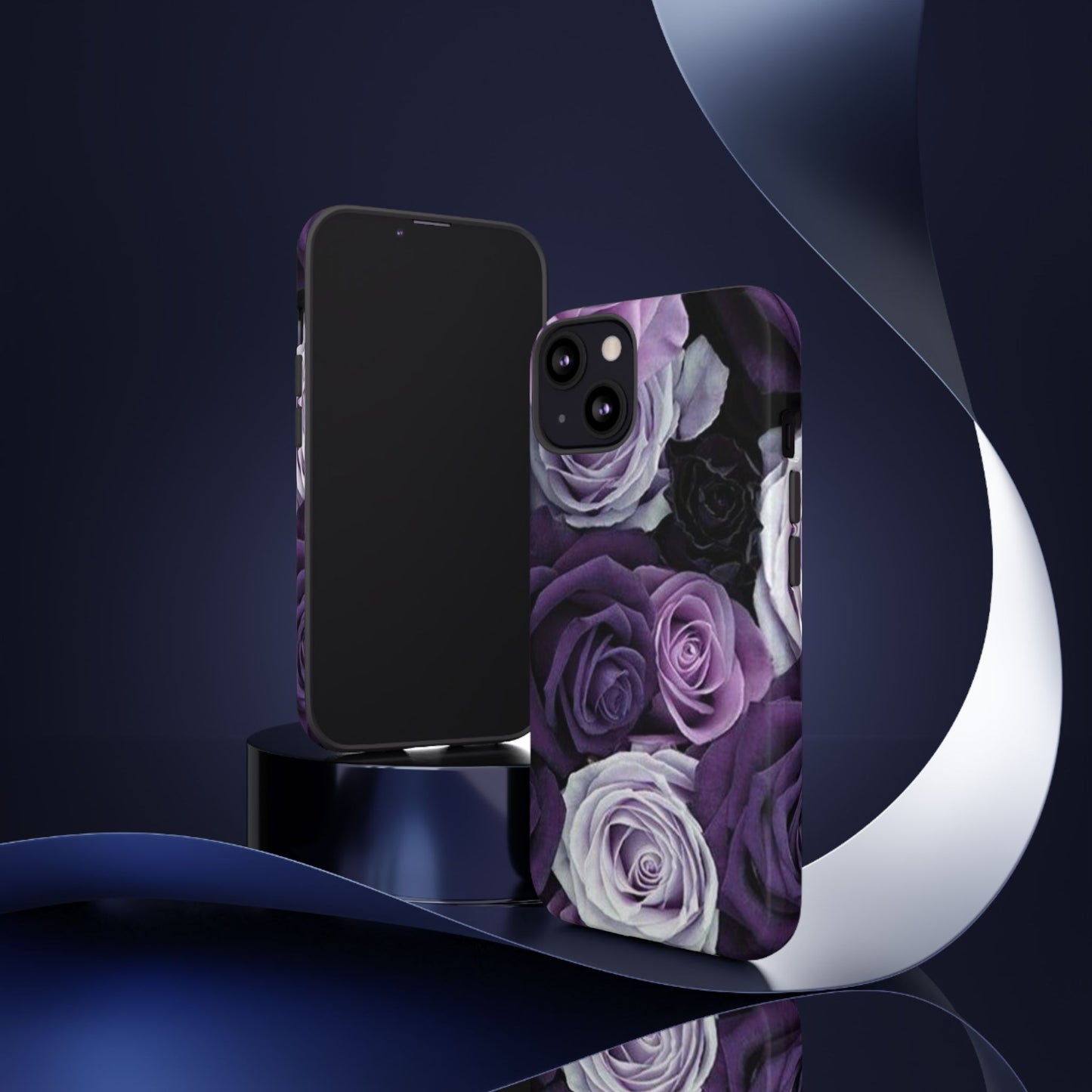 Purple Roses Tough Phone Case