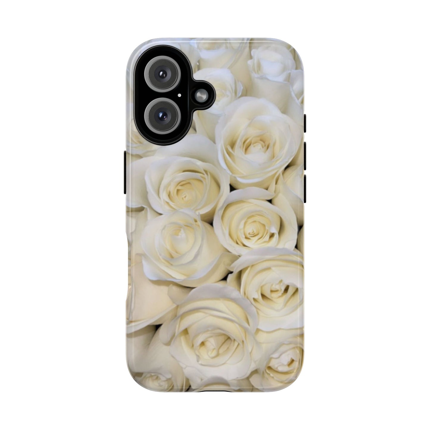 White Roses Tough Phone Case