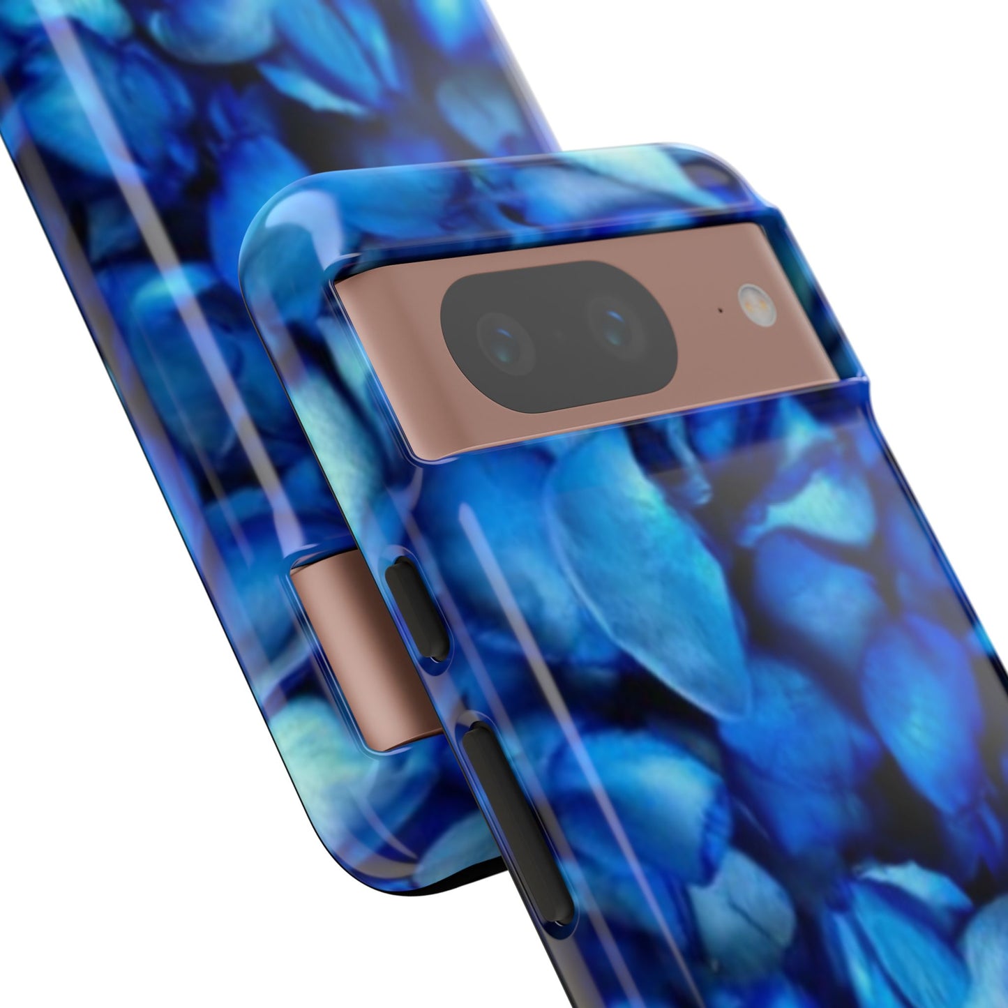 Blue Petals Tough Phone Case