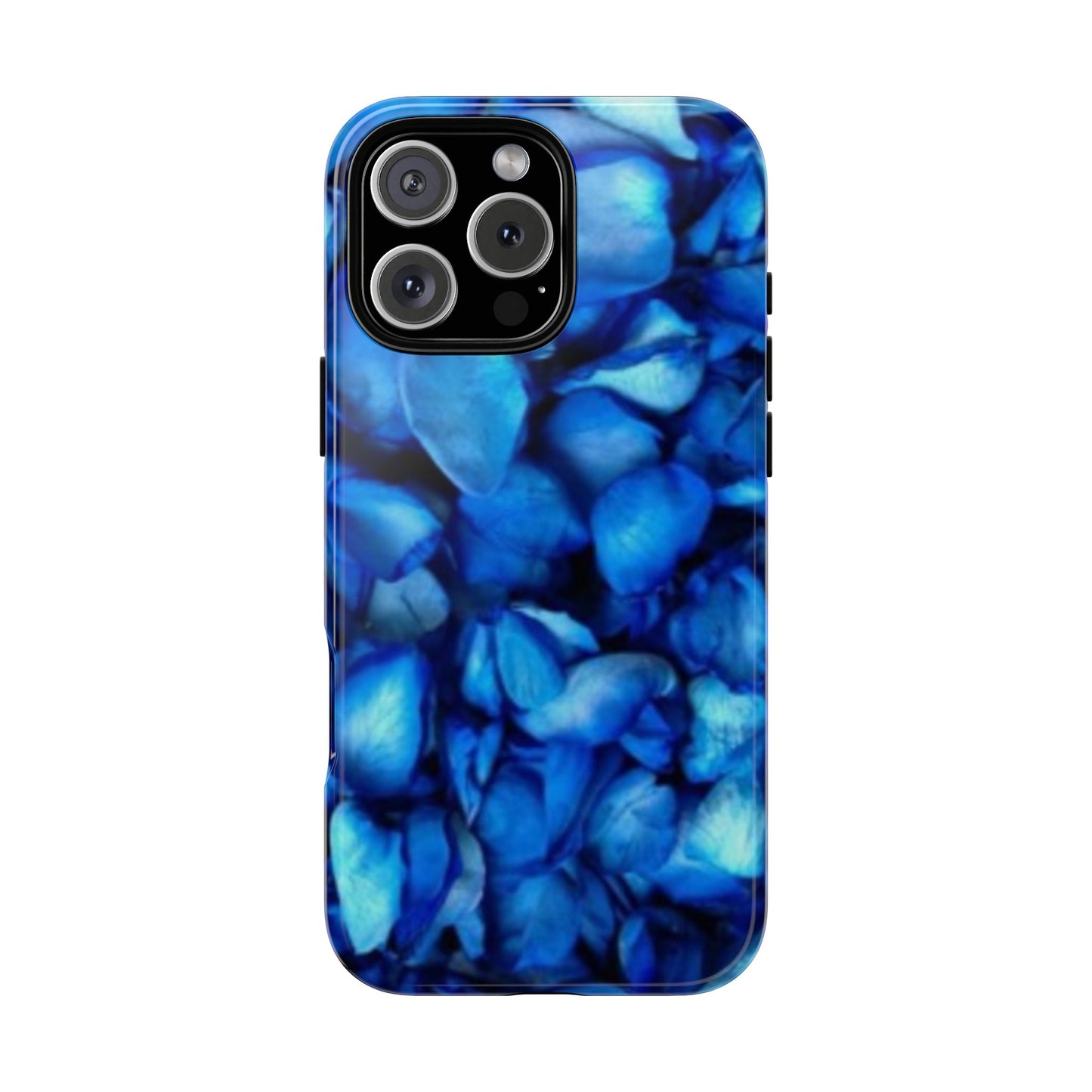 Blue Petals Tough Phone Case