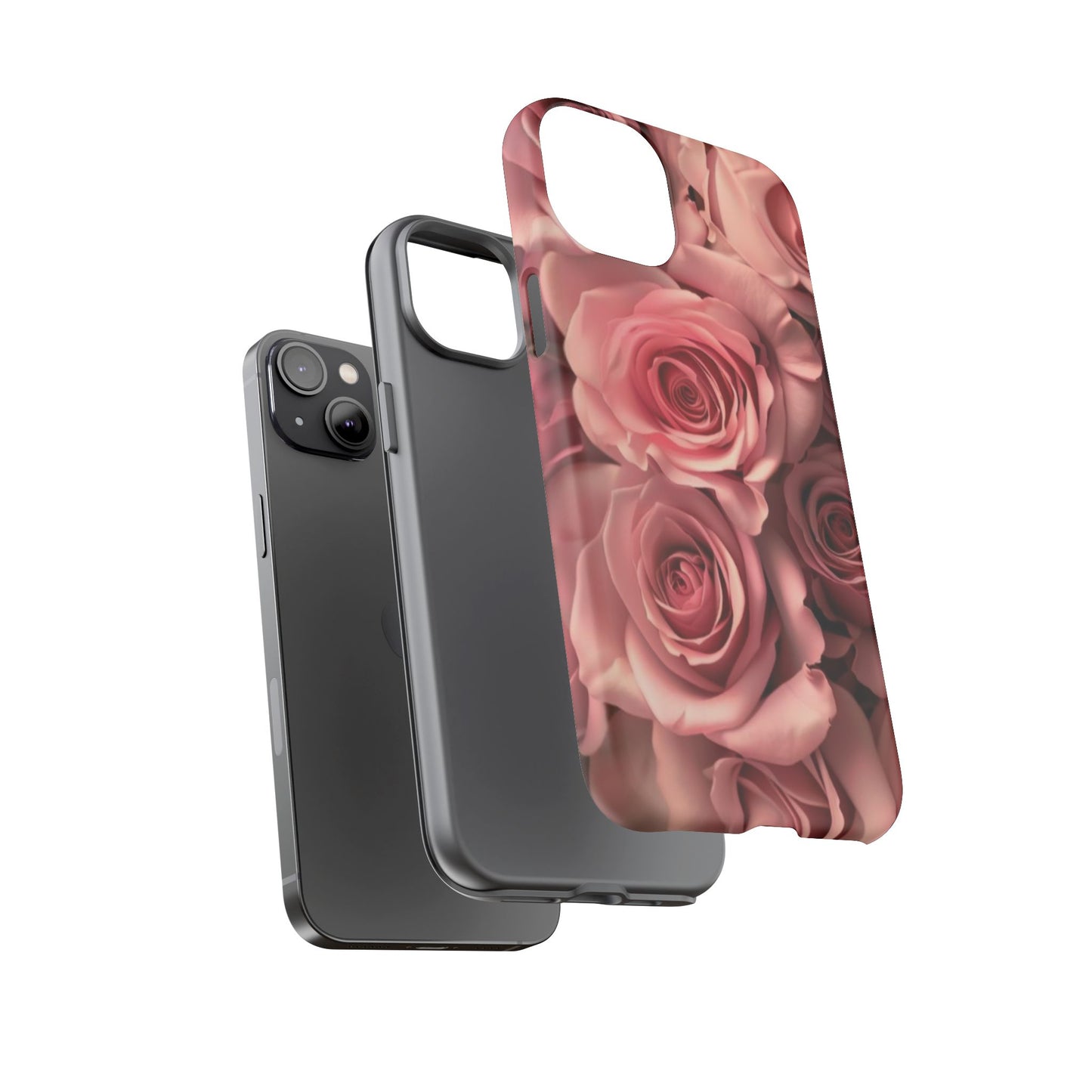 Pink Roses Tough Phone Case
