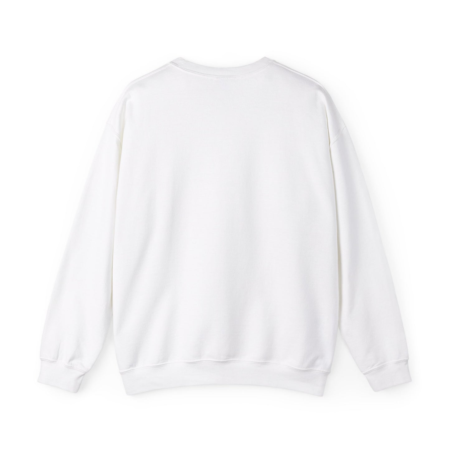 Red Hearts Highlight White Sweatshirt, Valentine's Day Crewneck, Love