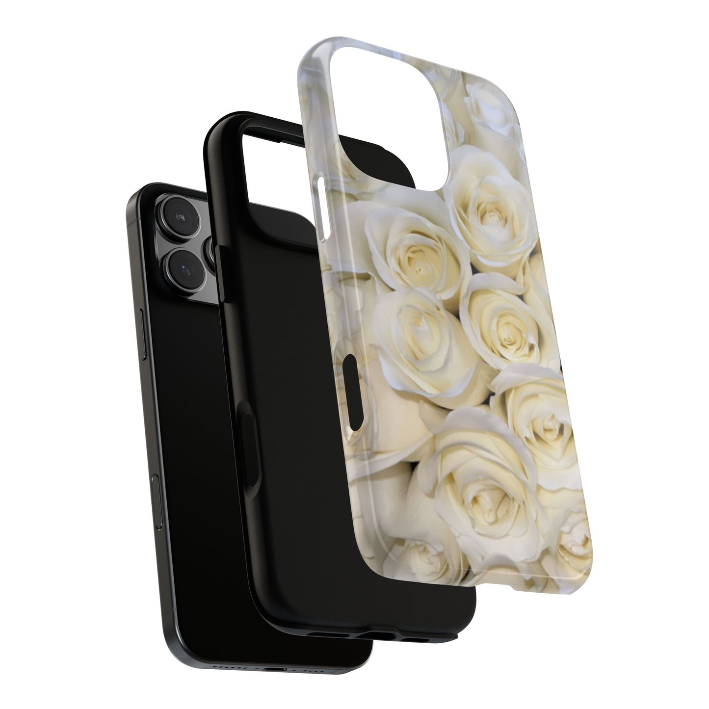 White Roses Tough Phone Case