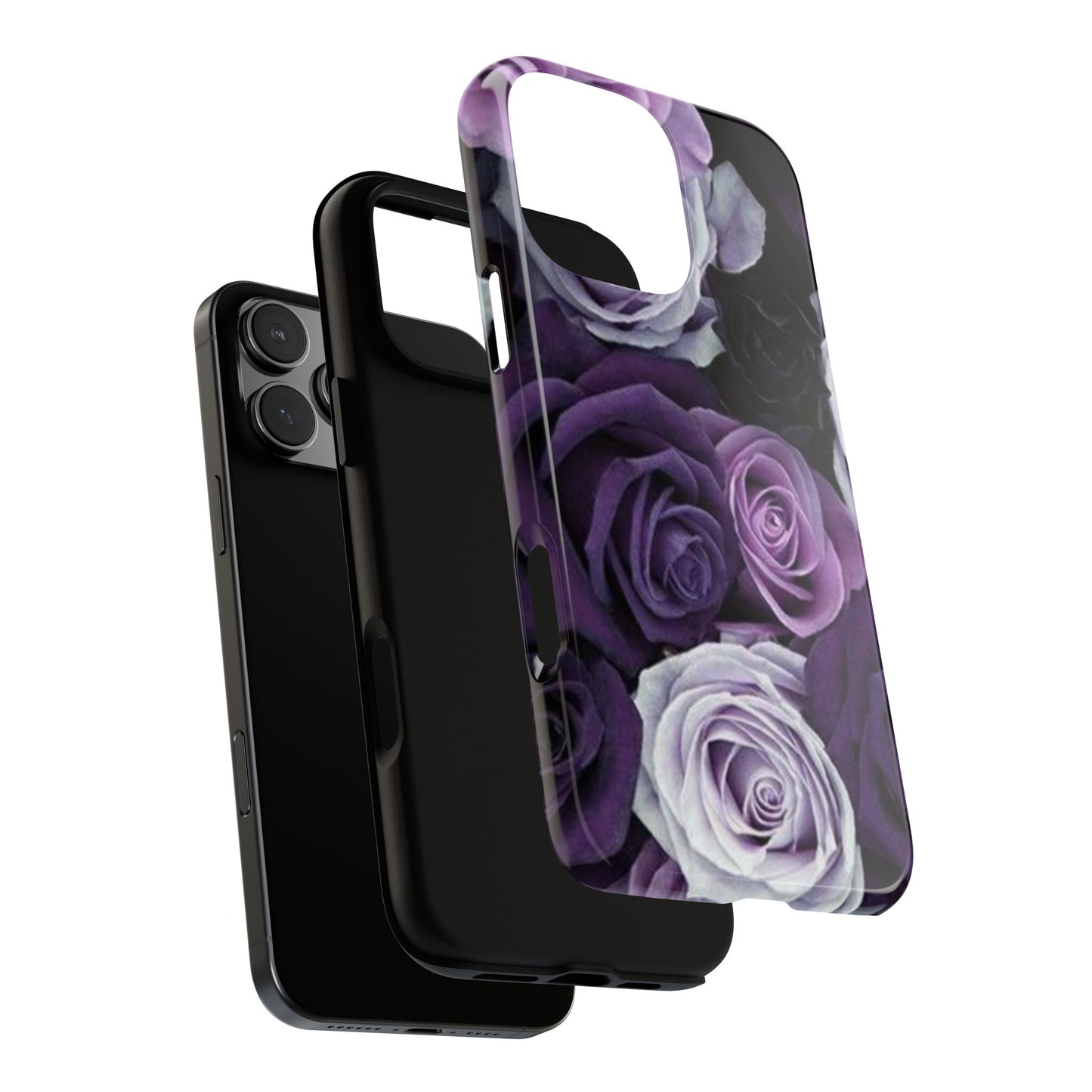 Purple Roses Tough Phone Case