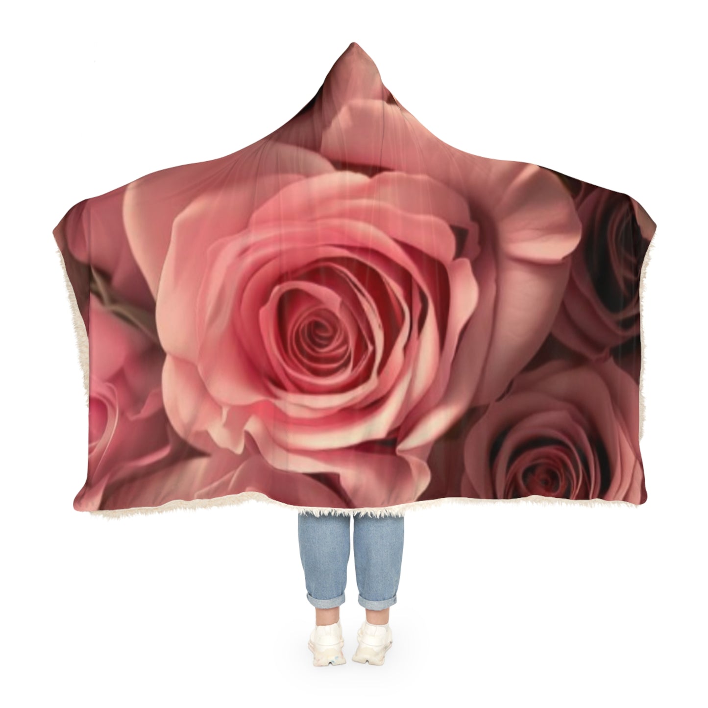 Pink Hood Blanket