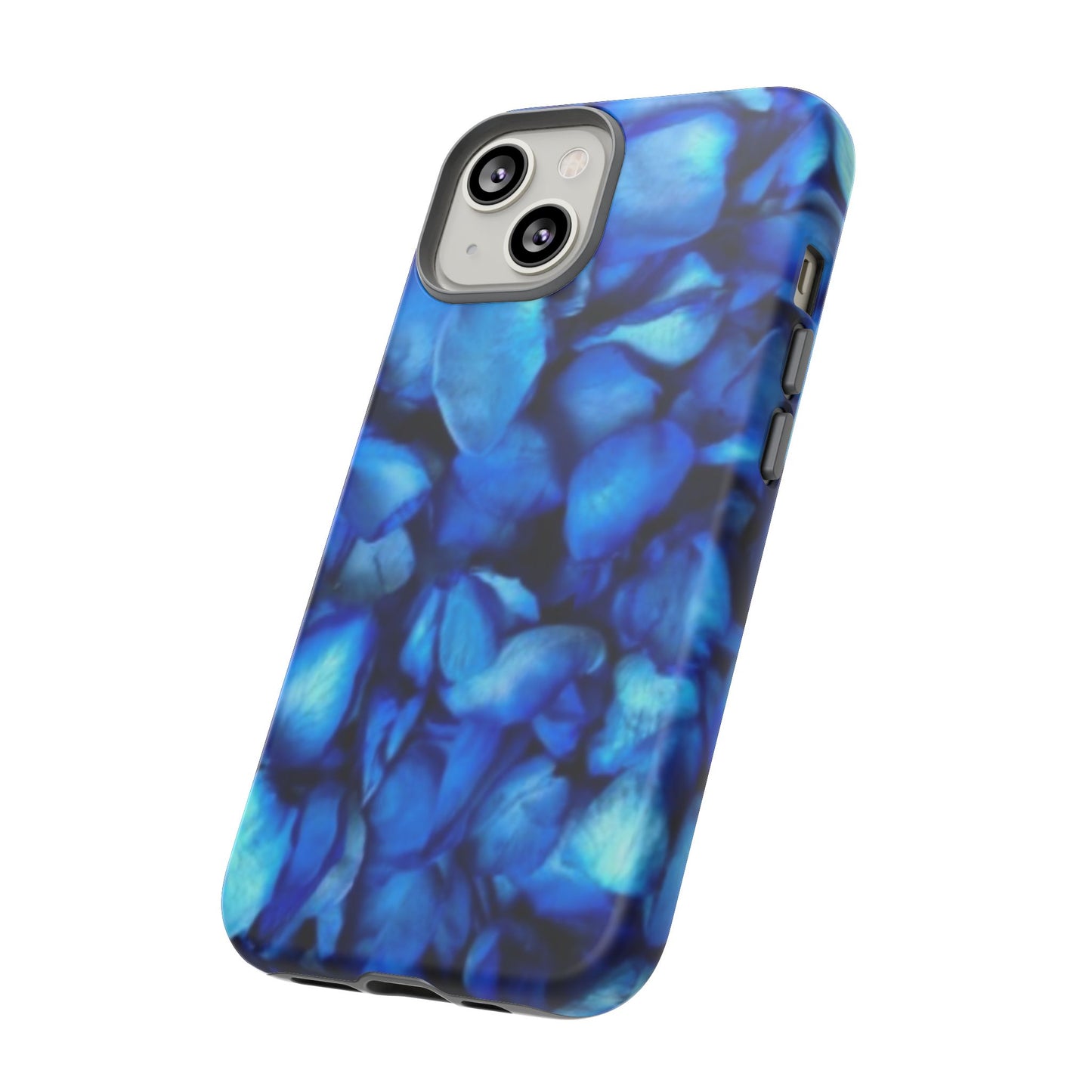 Blue Petals Tough Phone Case