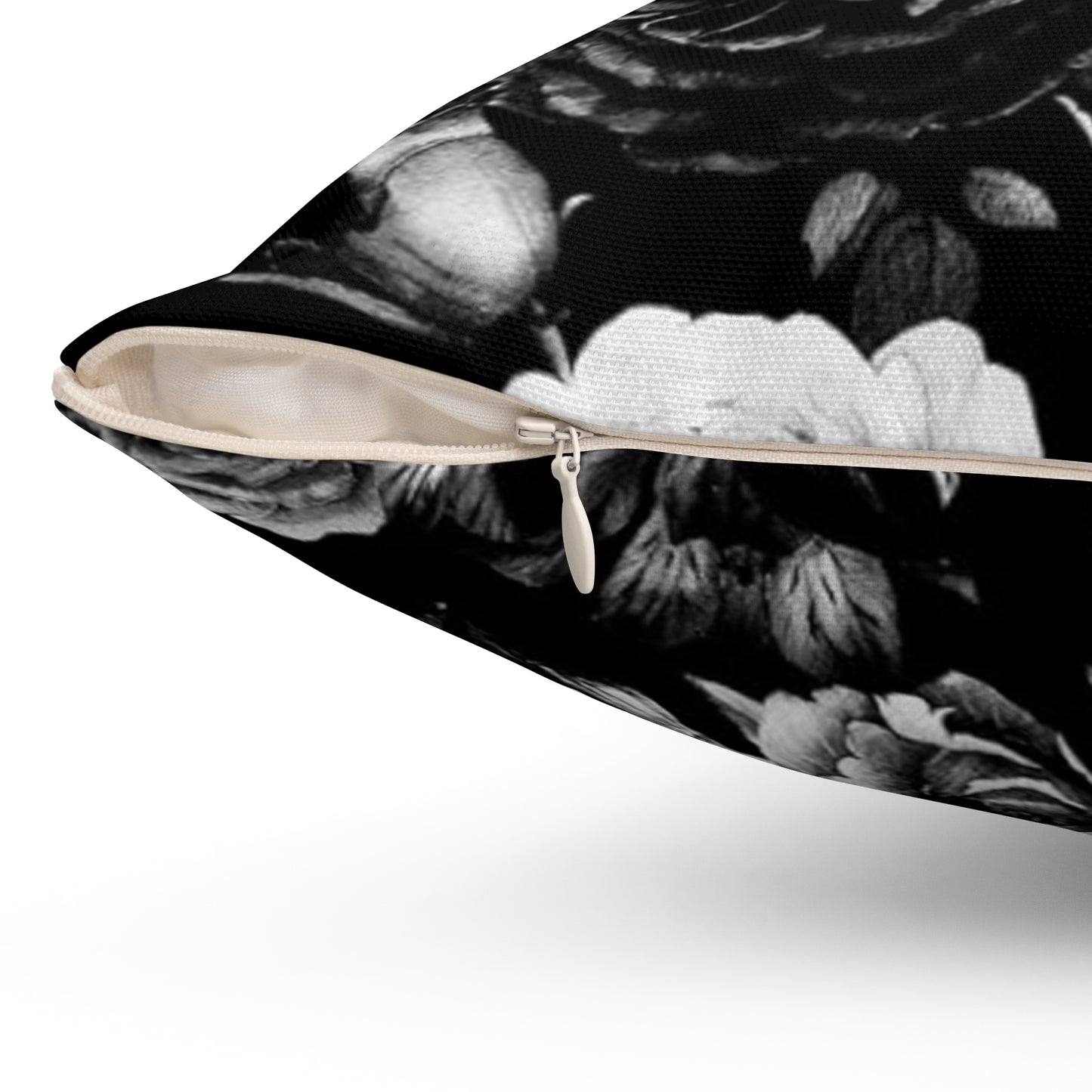 Black & White Square Pillow