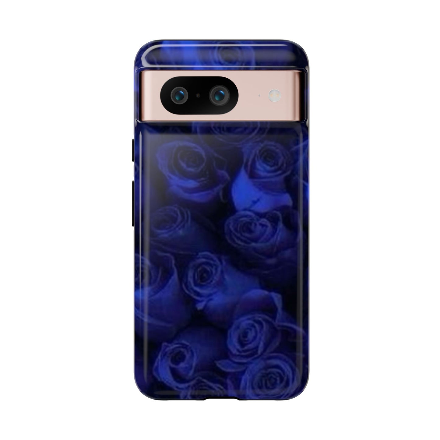 Dark Blue Roses Tough Phone Case