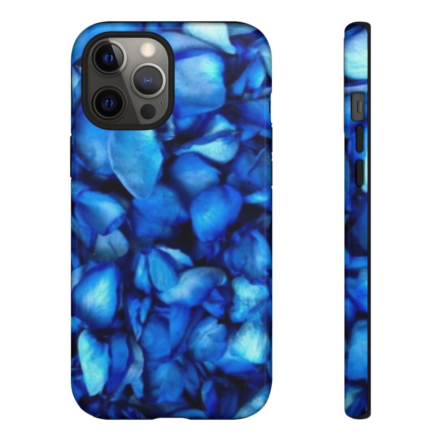 Blue Petals Tough Phone Case