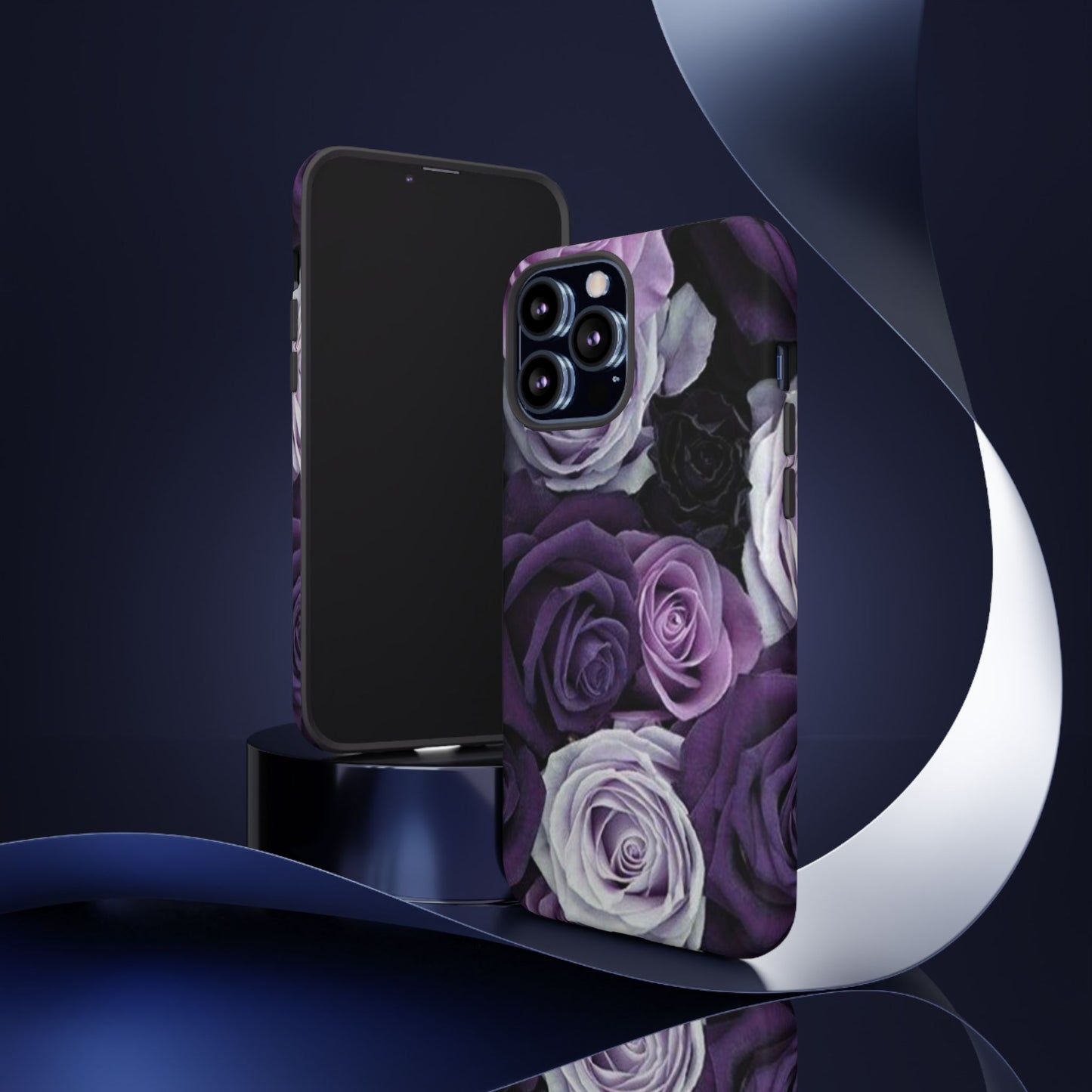 Purple Roses Tough Phone Case