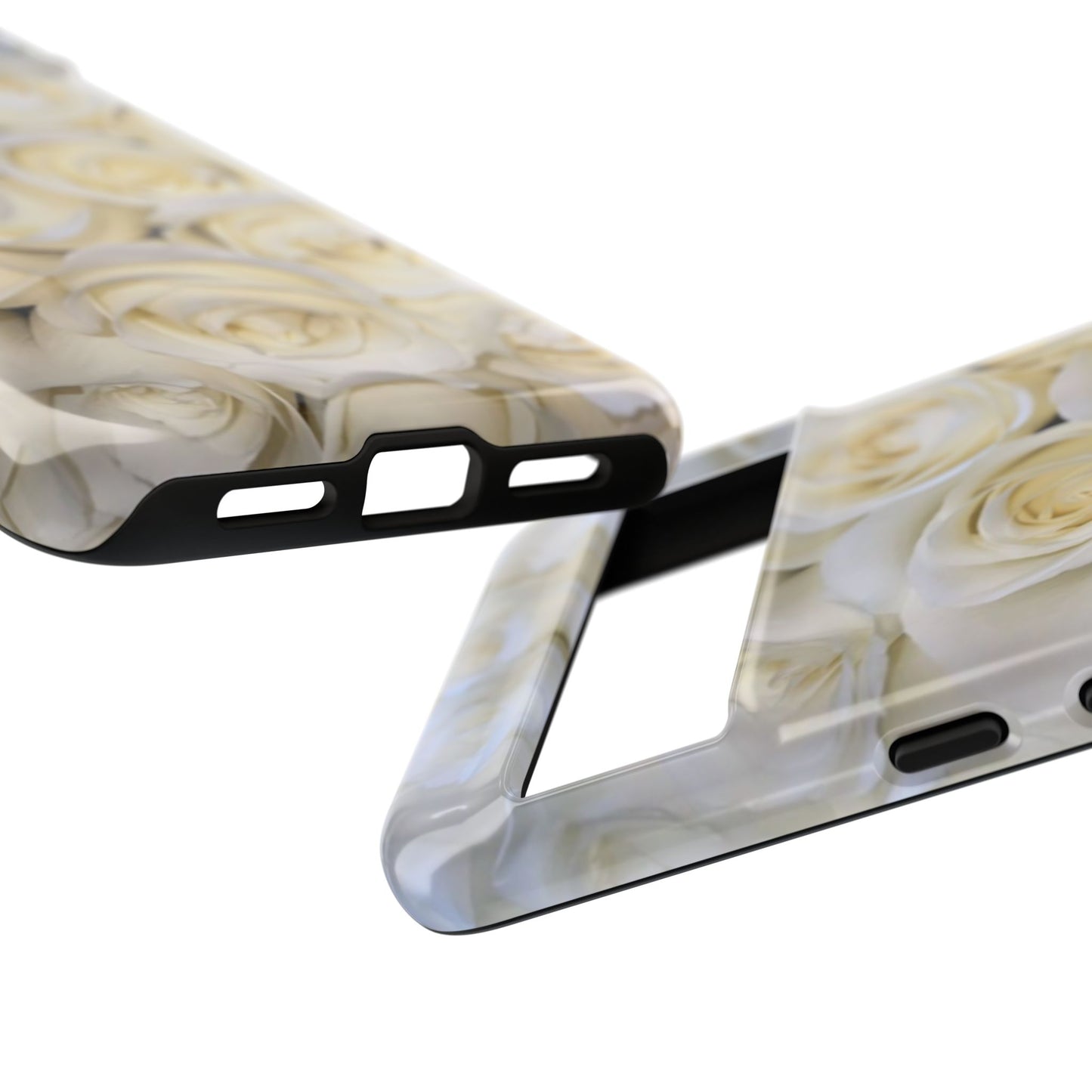 White Roses Tough Phone Case
