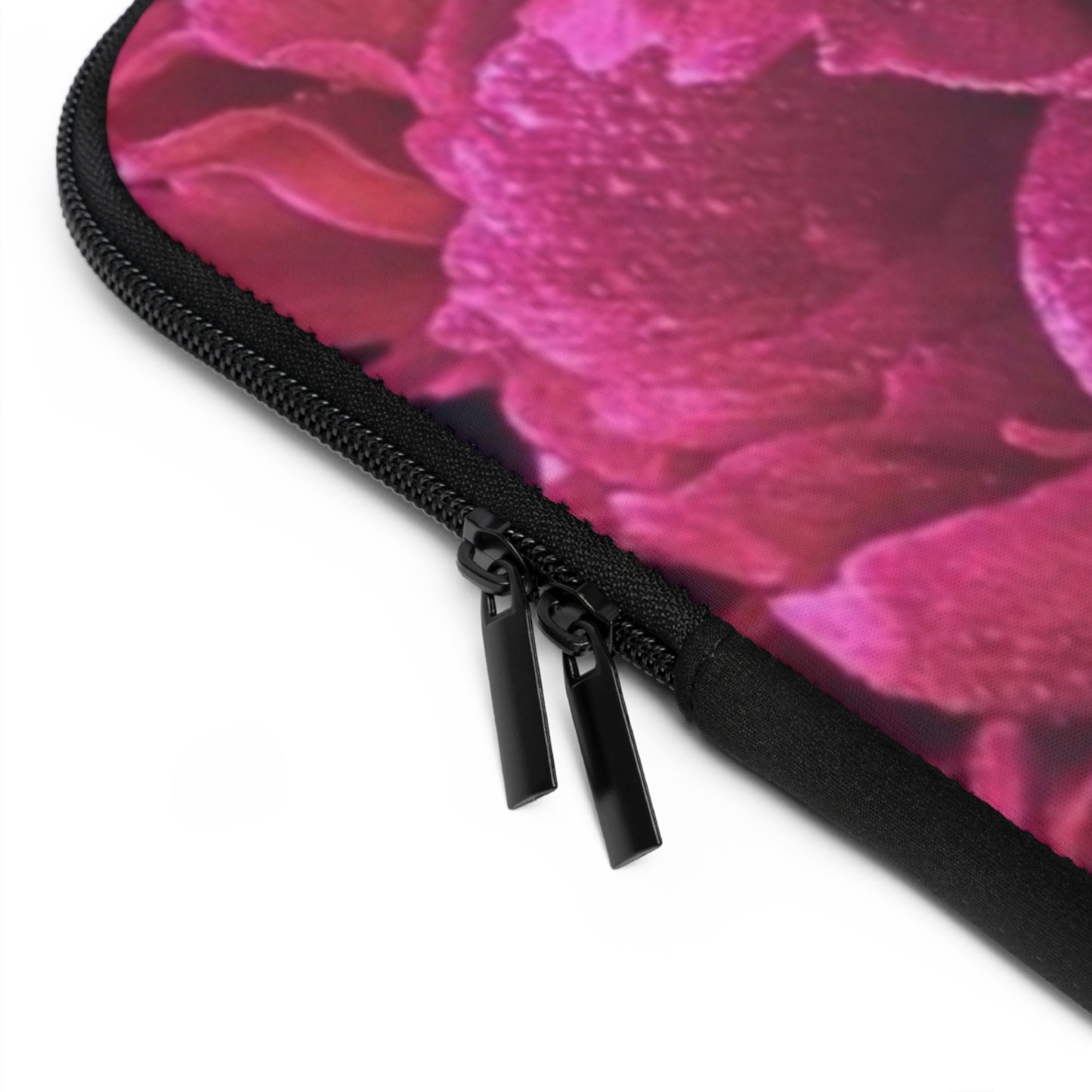 Magenta Floral Laptop Sleeve