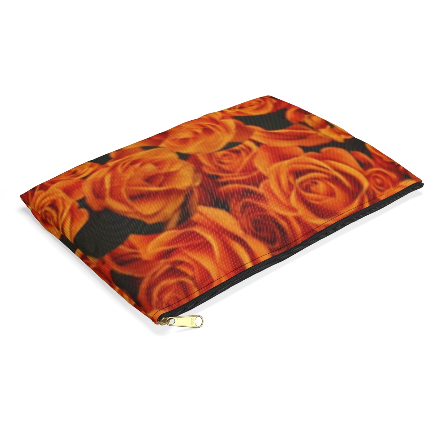 Orange Roses Accessory Pouch