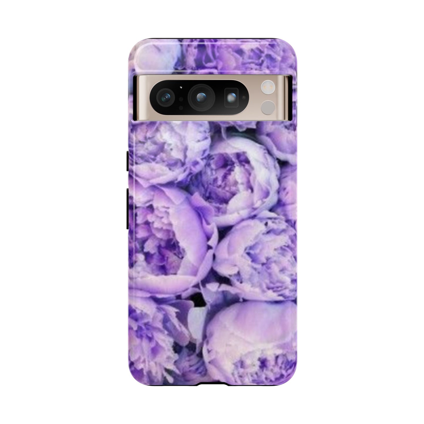 Purple Peony Tough Phone Case