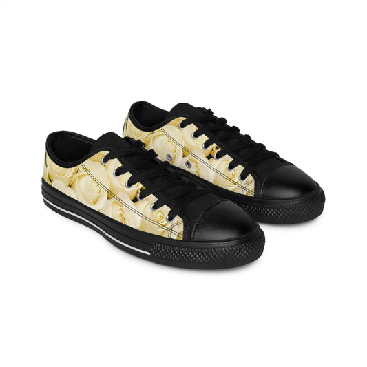 White Roses Sneakers