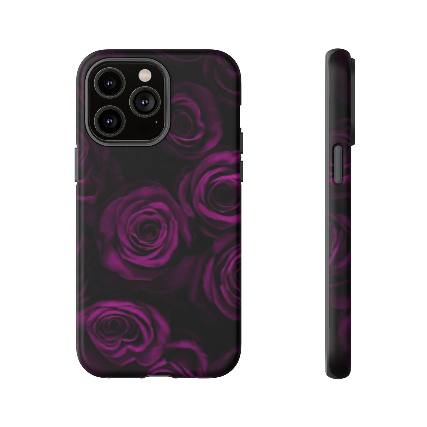 Dark Purple Roses Phone Tough Case