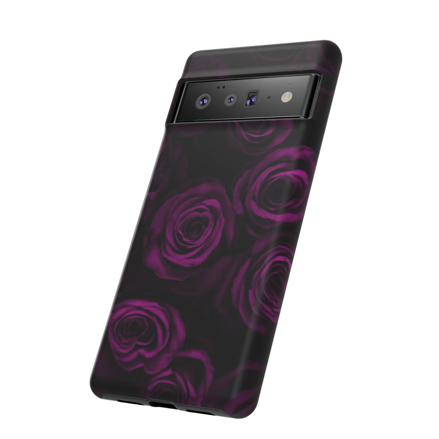 Dark Purple Roses Phone Tough Case