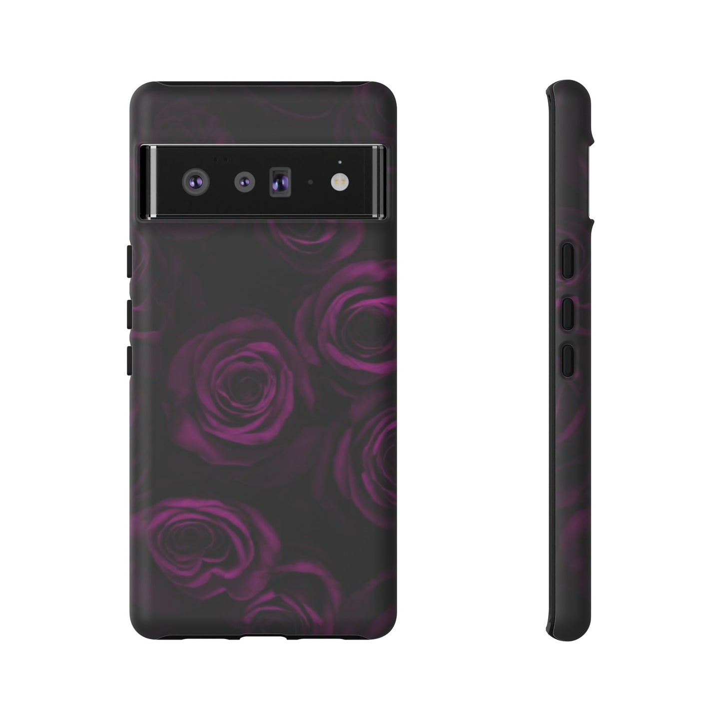 Dark Purple Roses Phone Tough Case