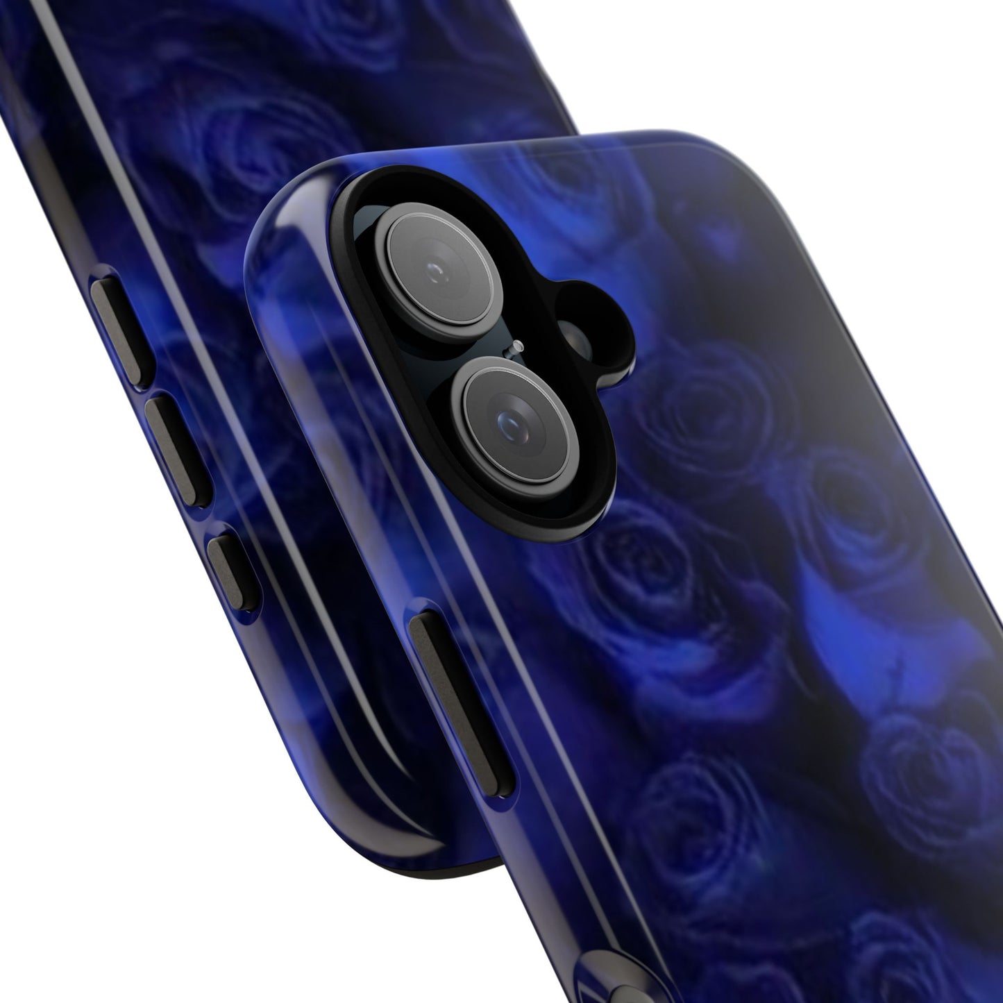 Dark Blue Roses Tough Phone Case