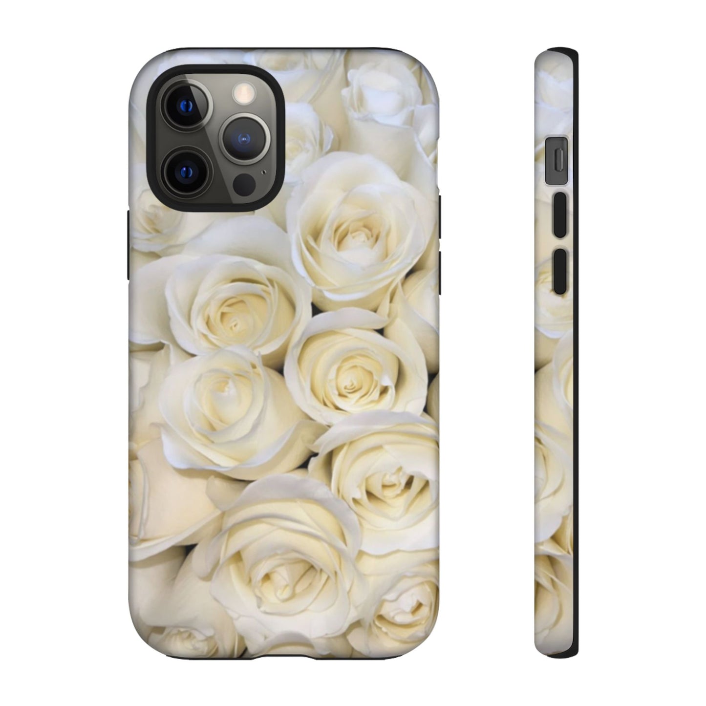 White Roses Tough Phone Case