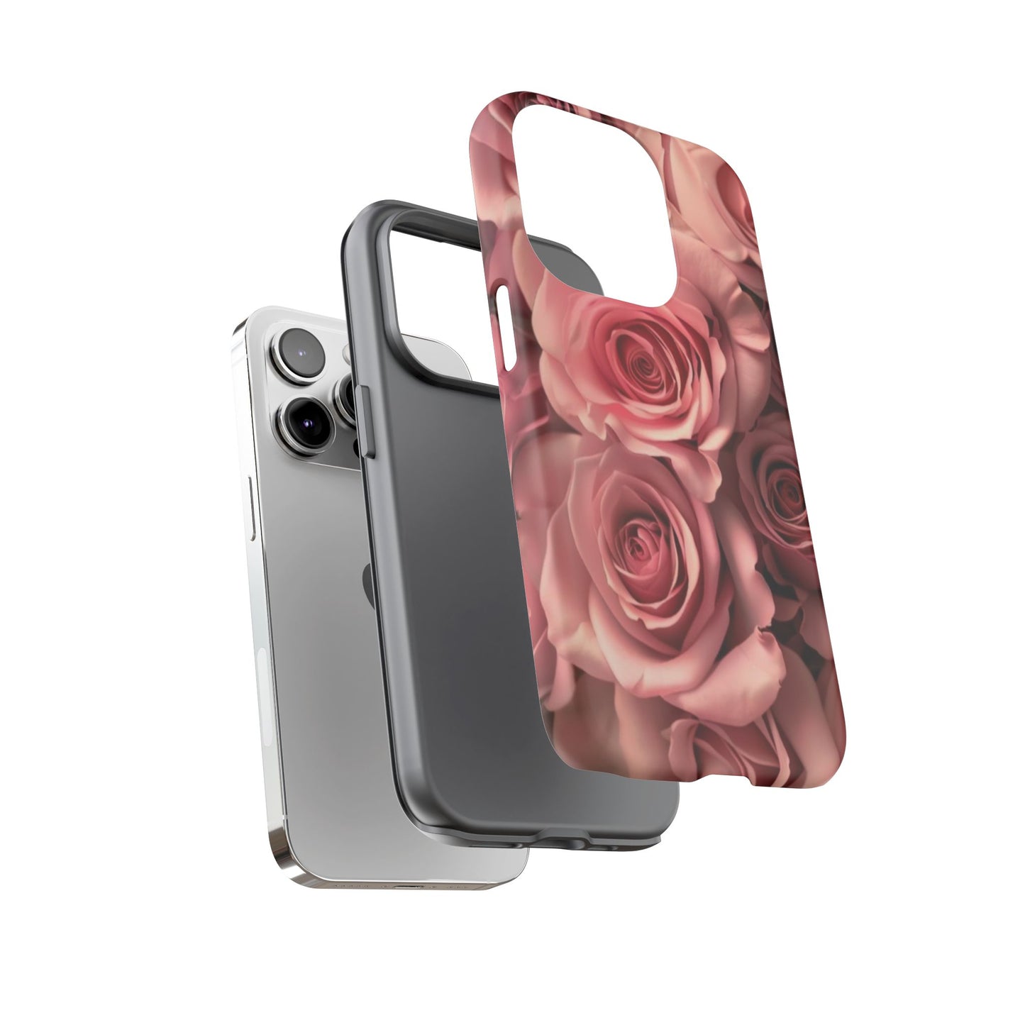 Pink Roses Tough Phone Case