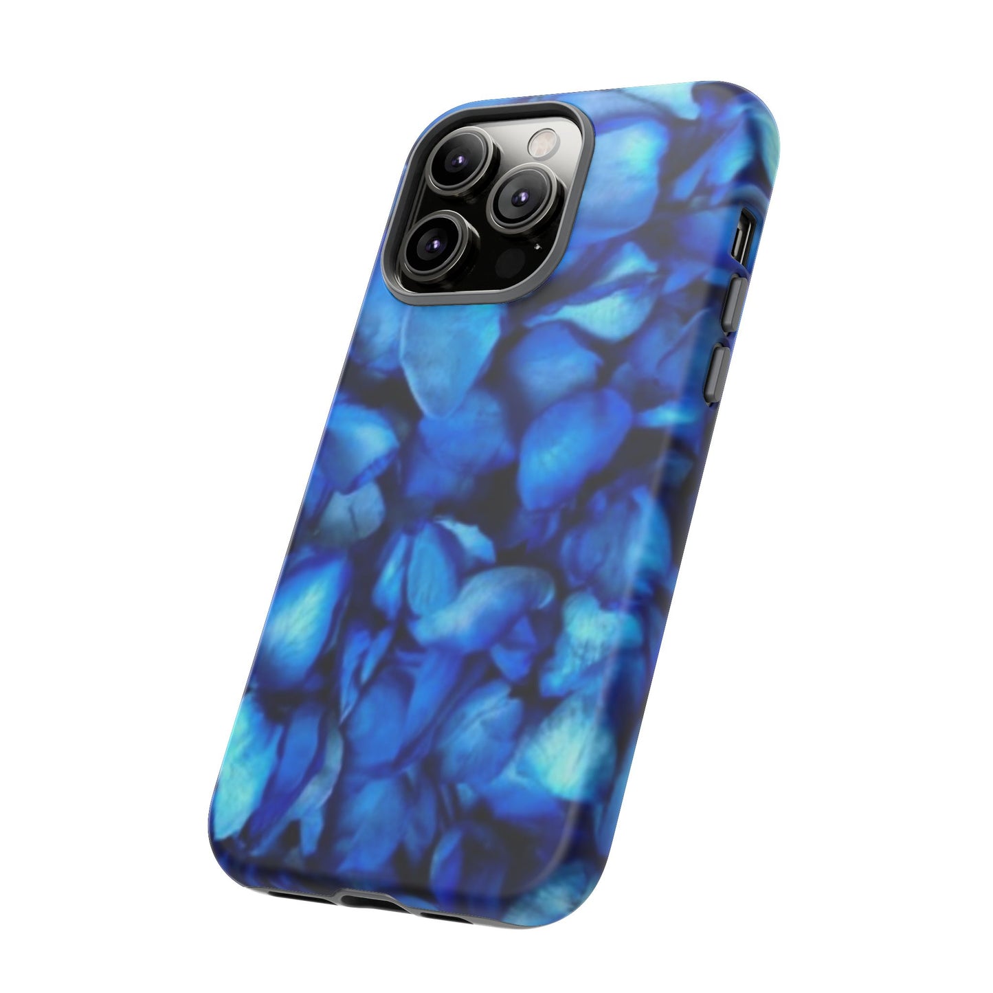 Blue Petals Tough Phone Case