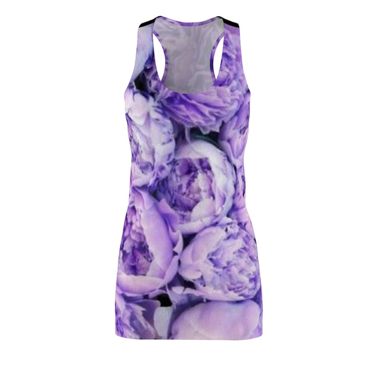 Purple Peony Racerback Dress