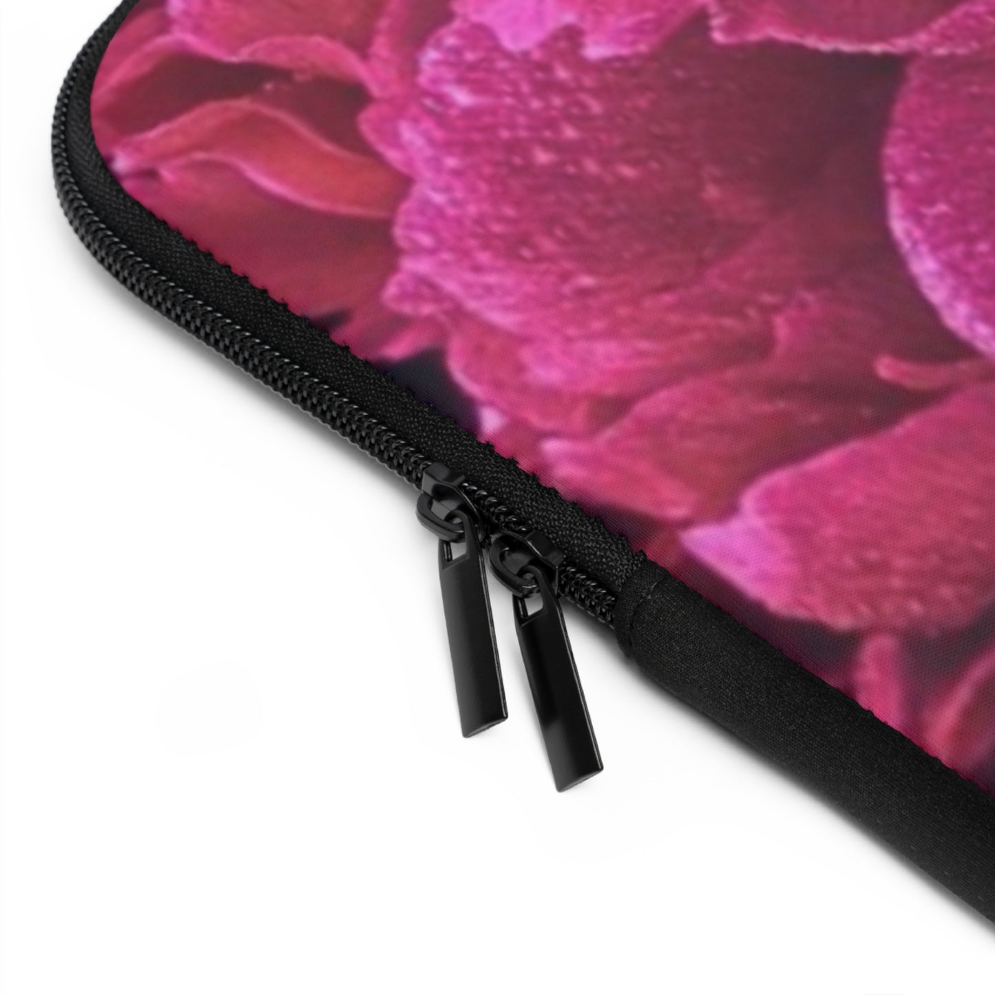 Magenta Floral Laptop Sleeve