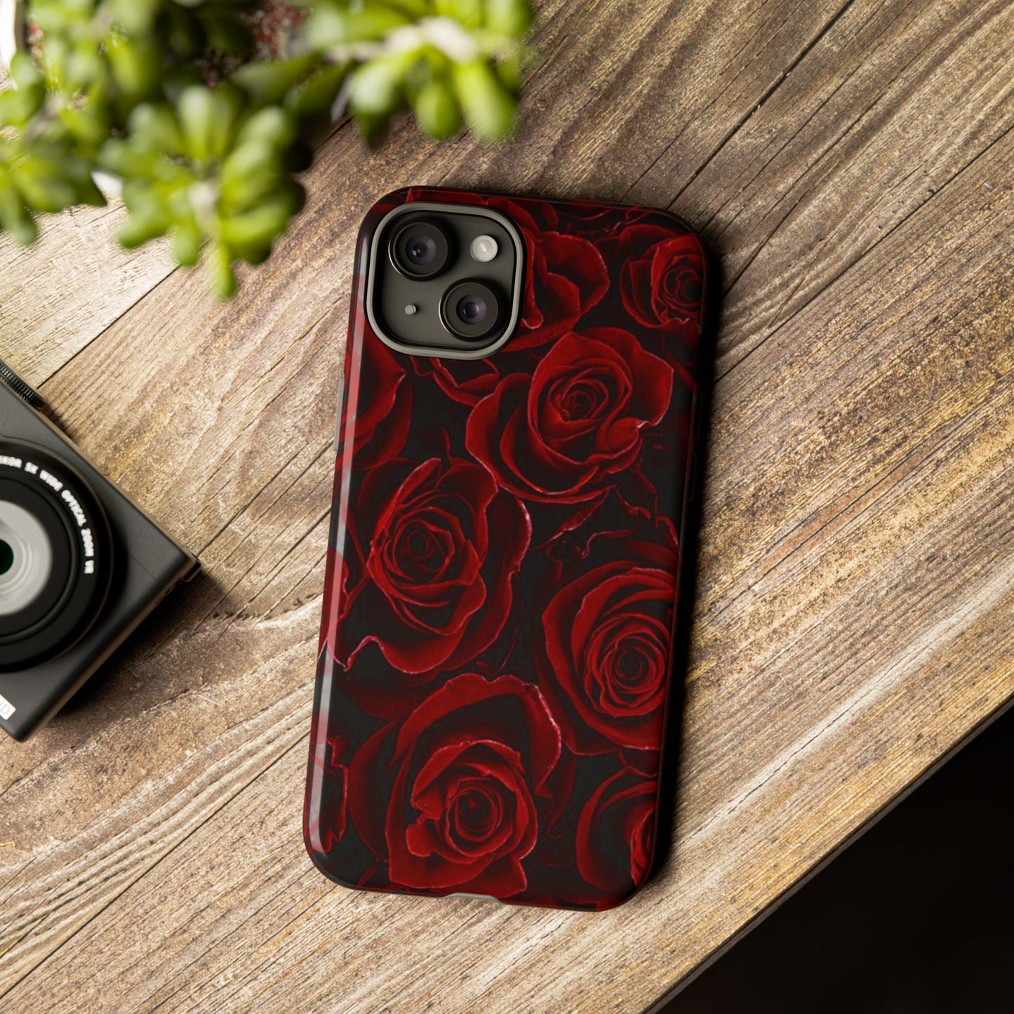 Red Roses Tough Phone Case