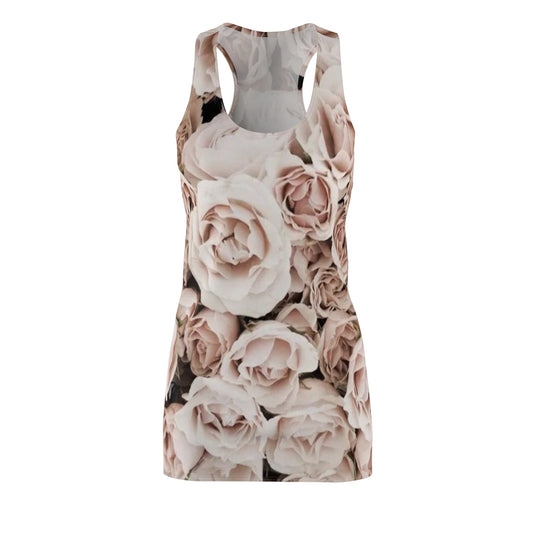 Light Pink Roses Racerback Dress