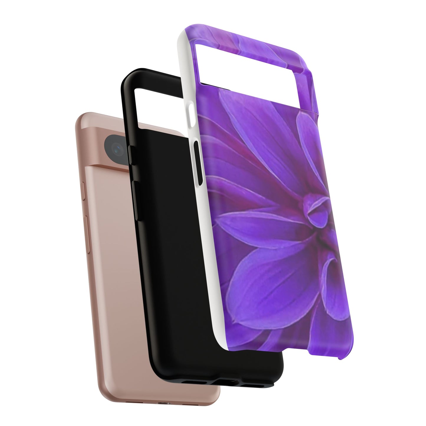 Purple Dahlia Tough Phone Case