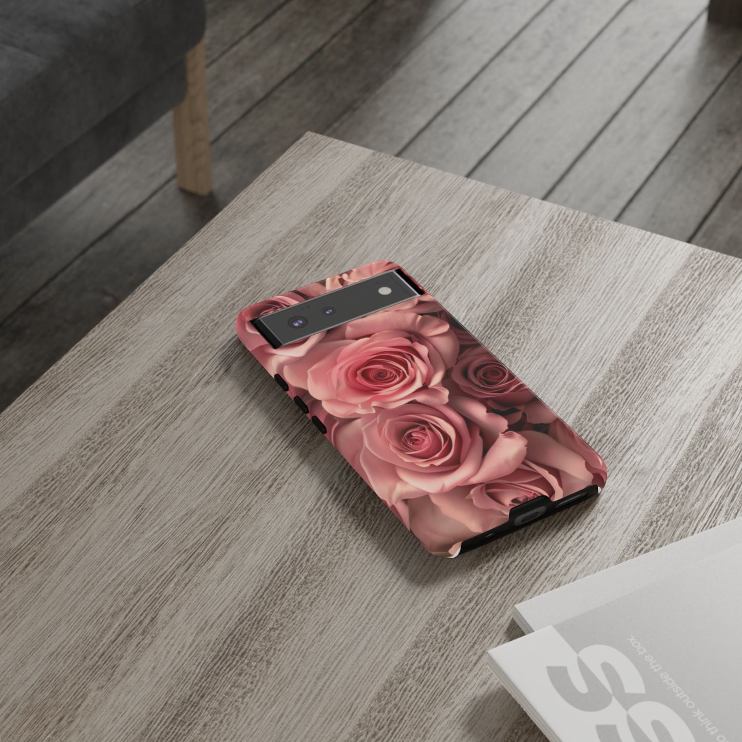 Pink Roses Tough Phone Case
