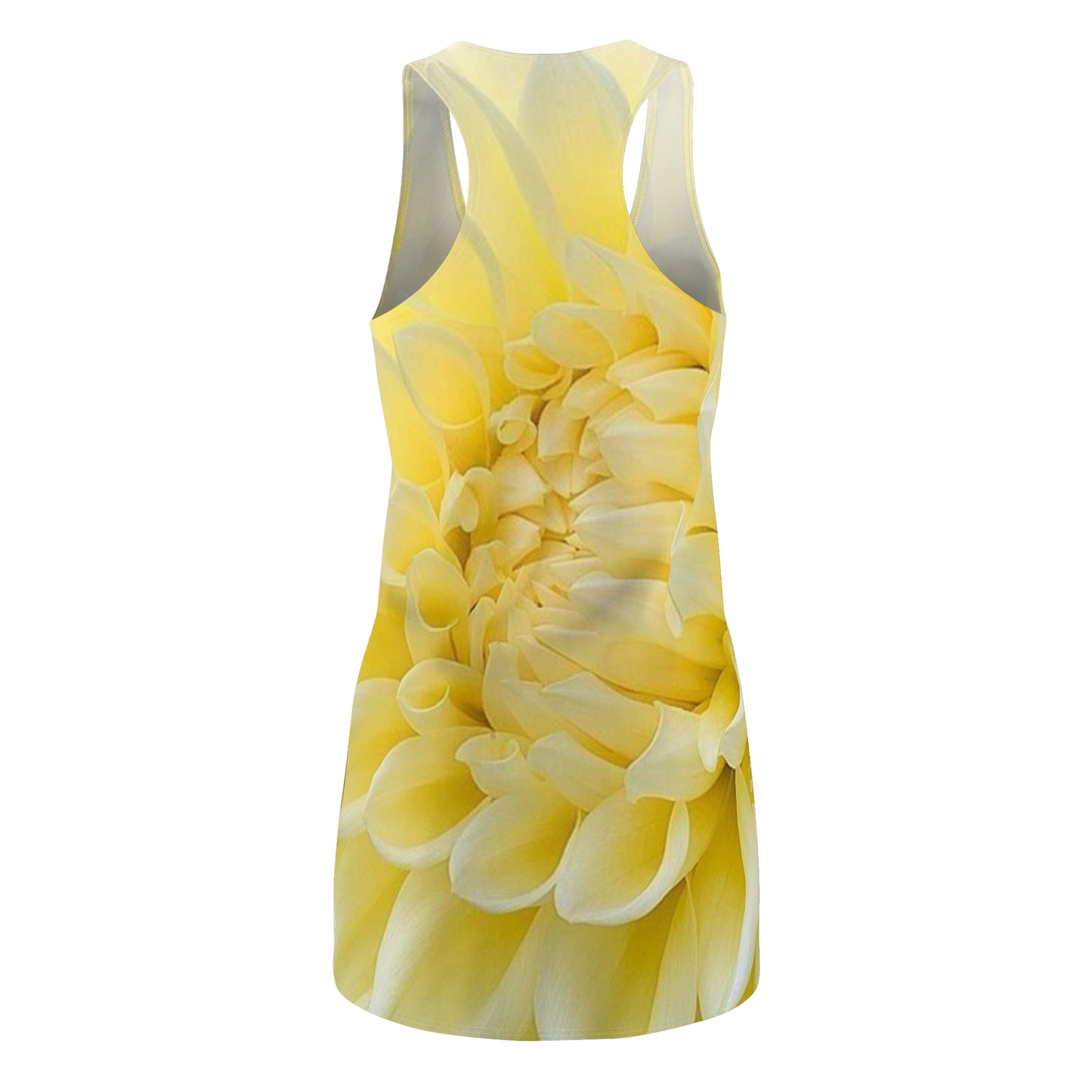 Yellow Dahlia Racerback Dress