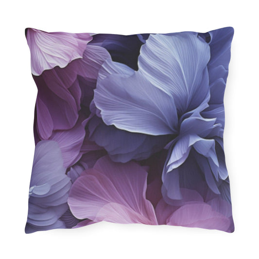 Floral Flow Outdoor Pillow