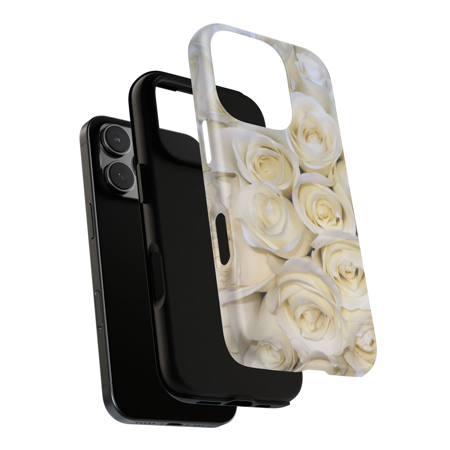 White Roses Tough Phone Case