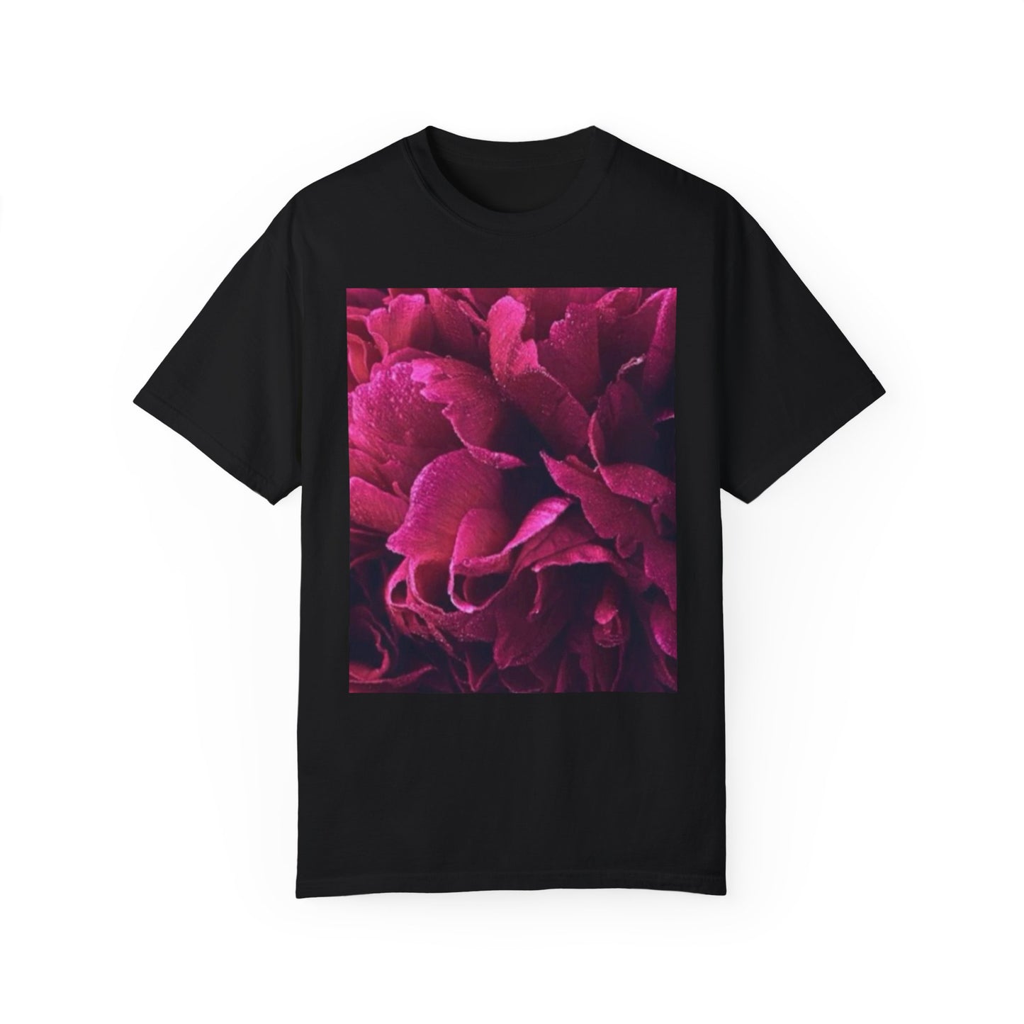 Magenta Floral T-shirt Relaxed Fit