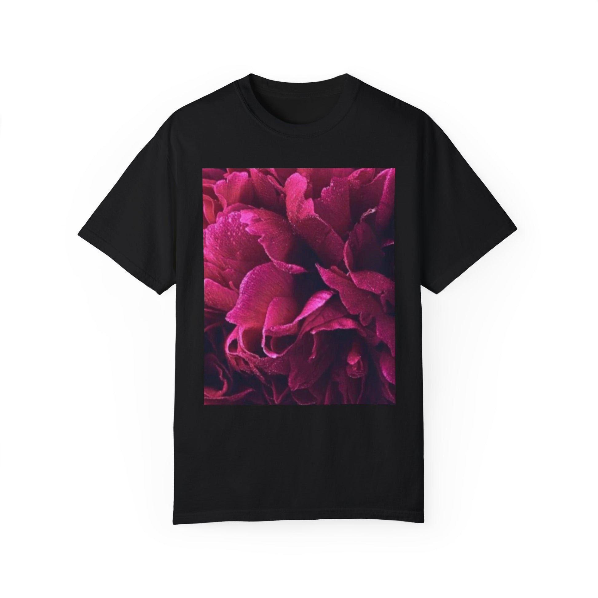 Magenta Floral T-shirt Relaxed Fit