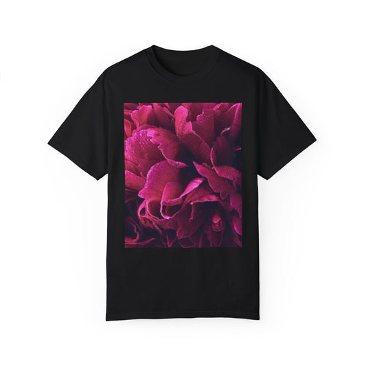 Magenta Floral T-shirt Relaxed Fit