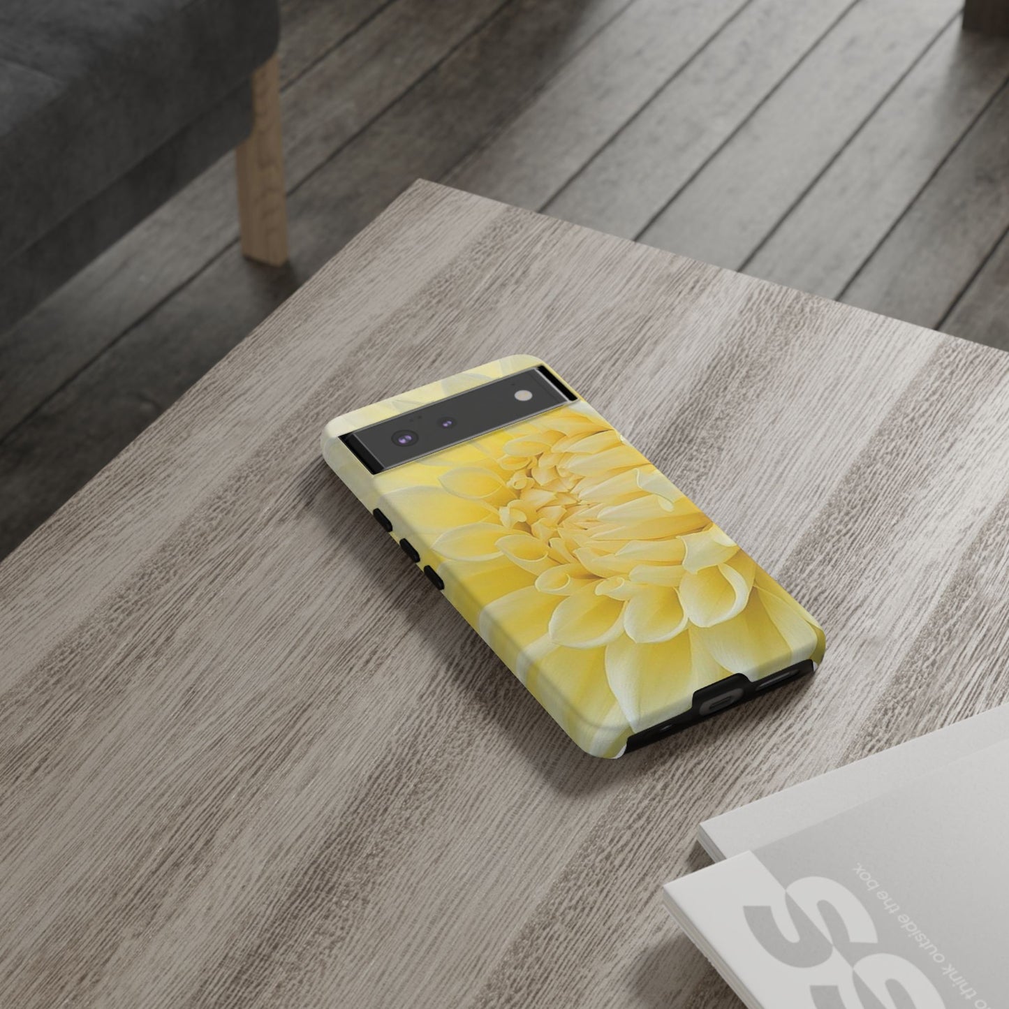 Yellow Dahlia Phone Tough Case