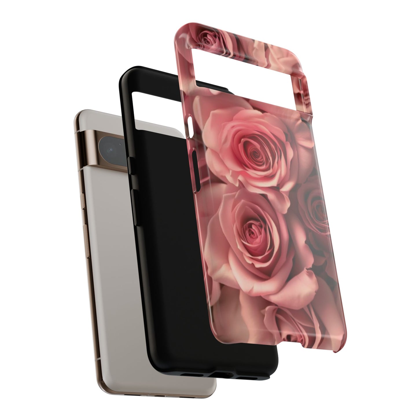 Pink Roses Tough Phone Case