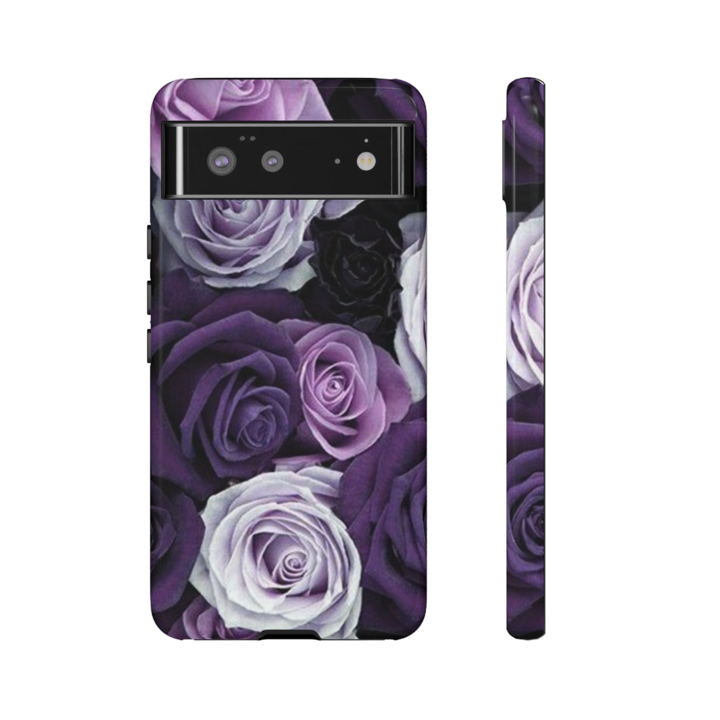 Purple Roses Tough Phone Case