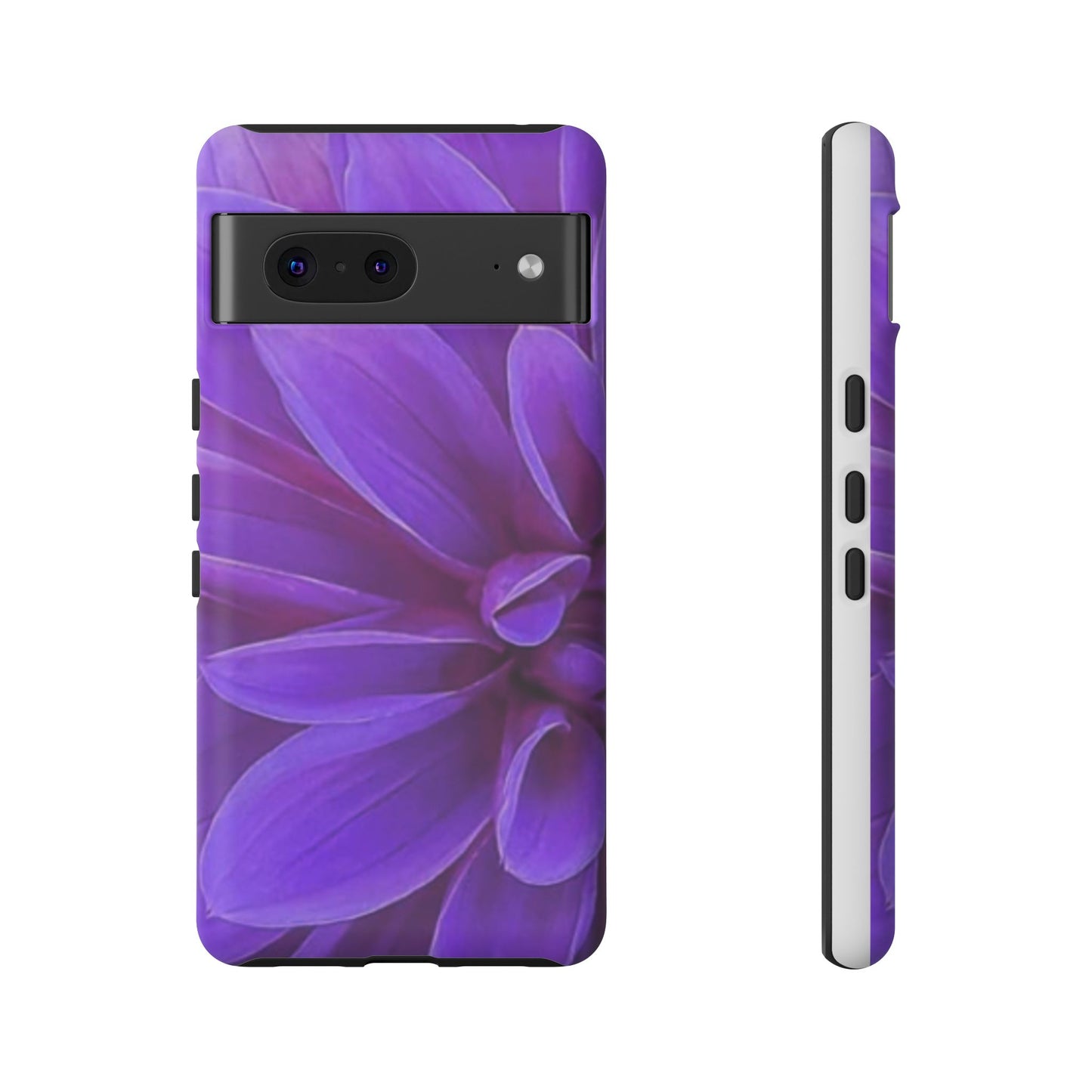 Purple Dahlia Tough Phone Case