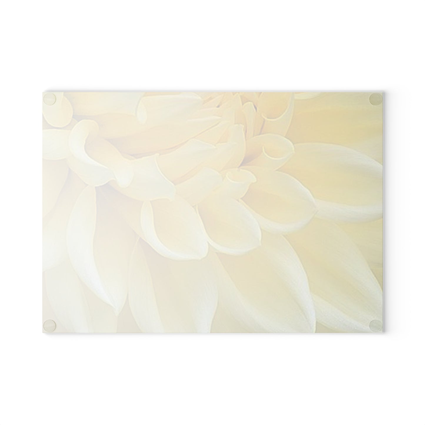 Yellow Dahlia Cutting Board