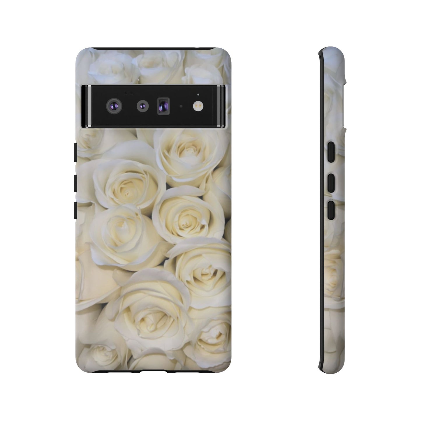 White Roses Tough Phone Case