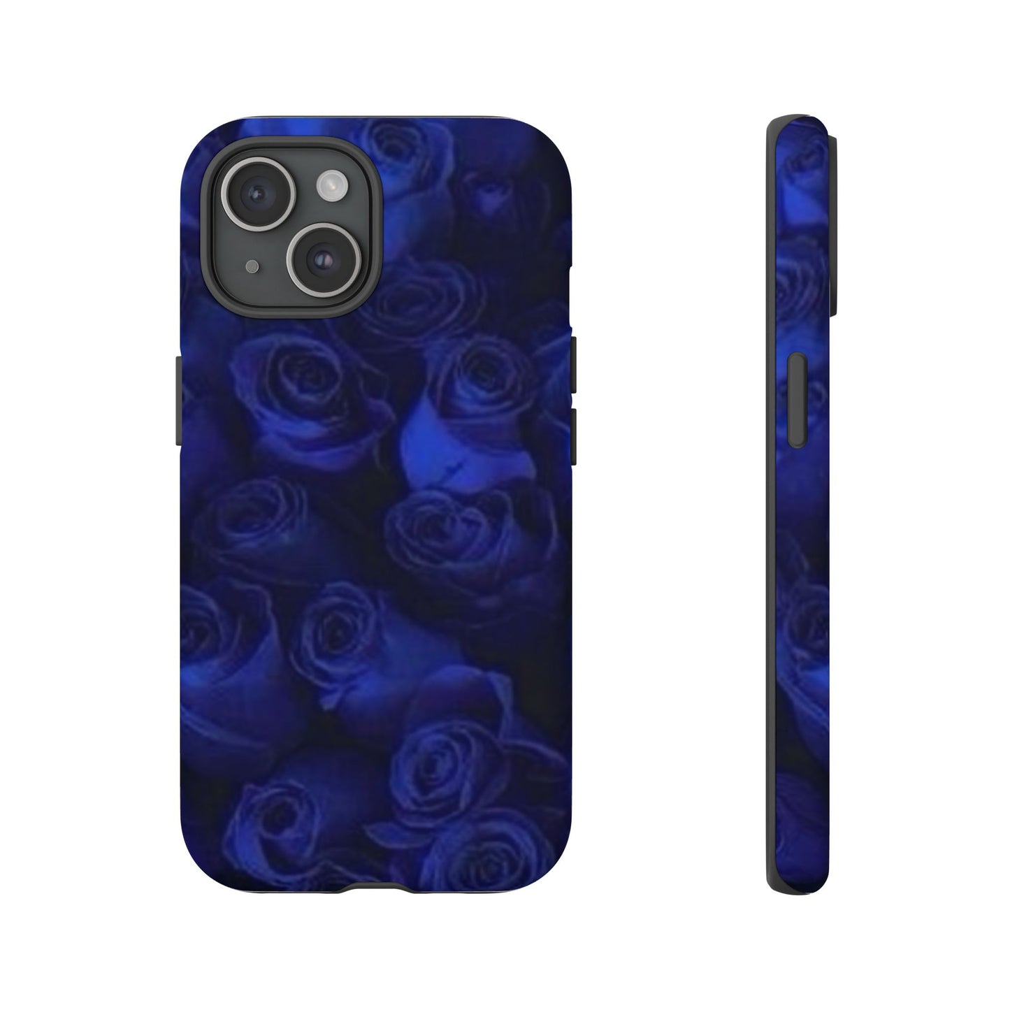 Dark Blue Roses Tough Phone Case