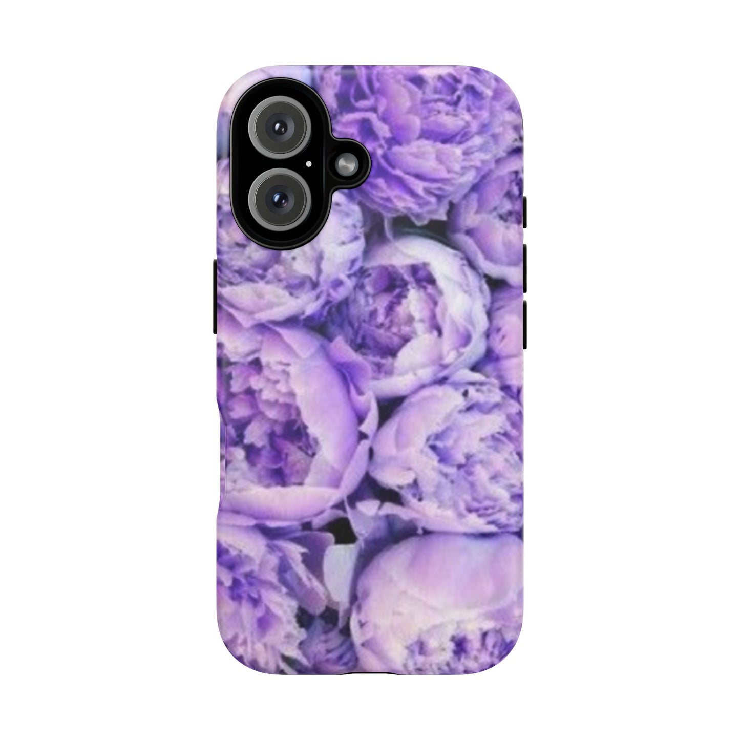 Purple Peony Tough Phone Case