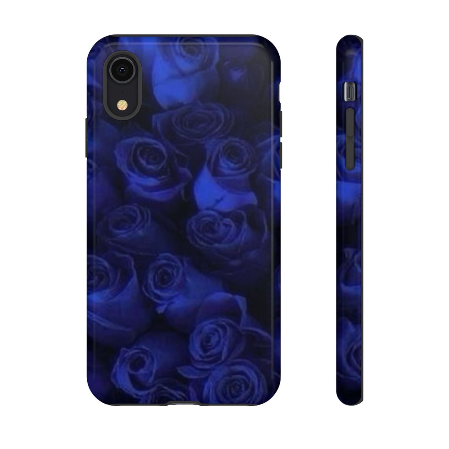 Dark Blue Roses Tough Phone Case