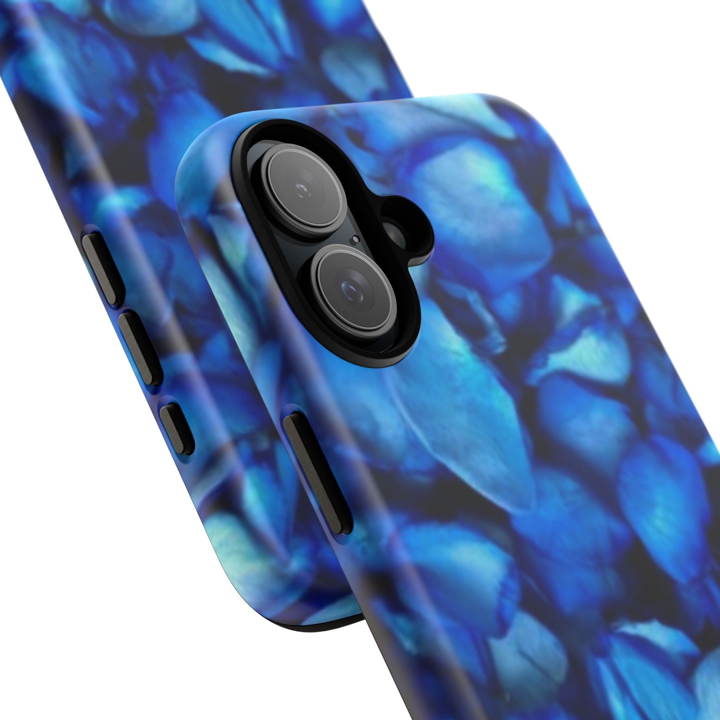 Blue Petals Tough Phone Case