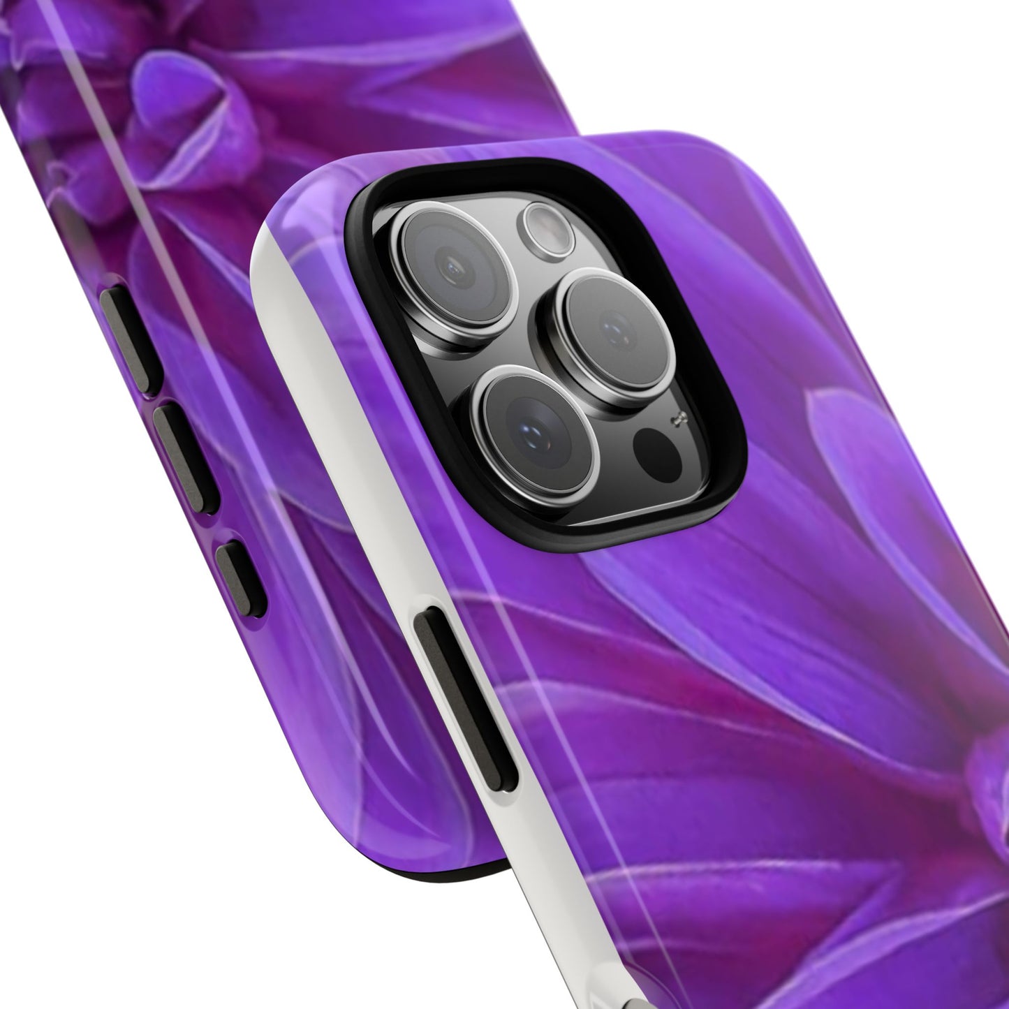 Purple Dahlia Tough Phone Case